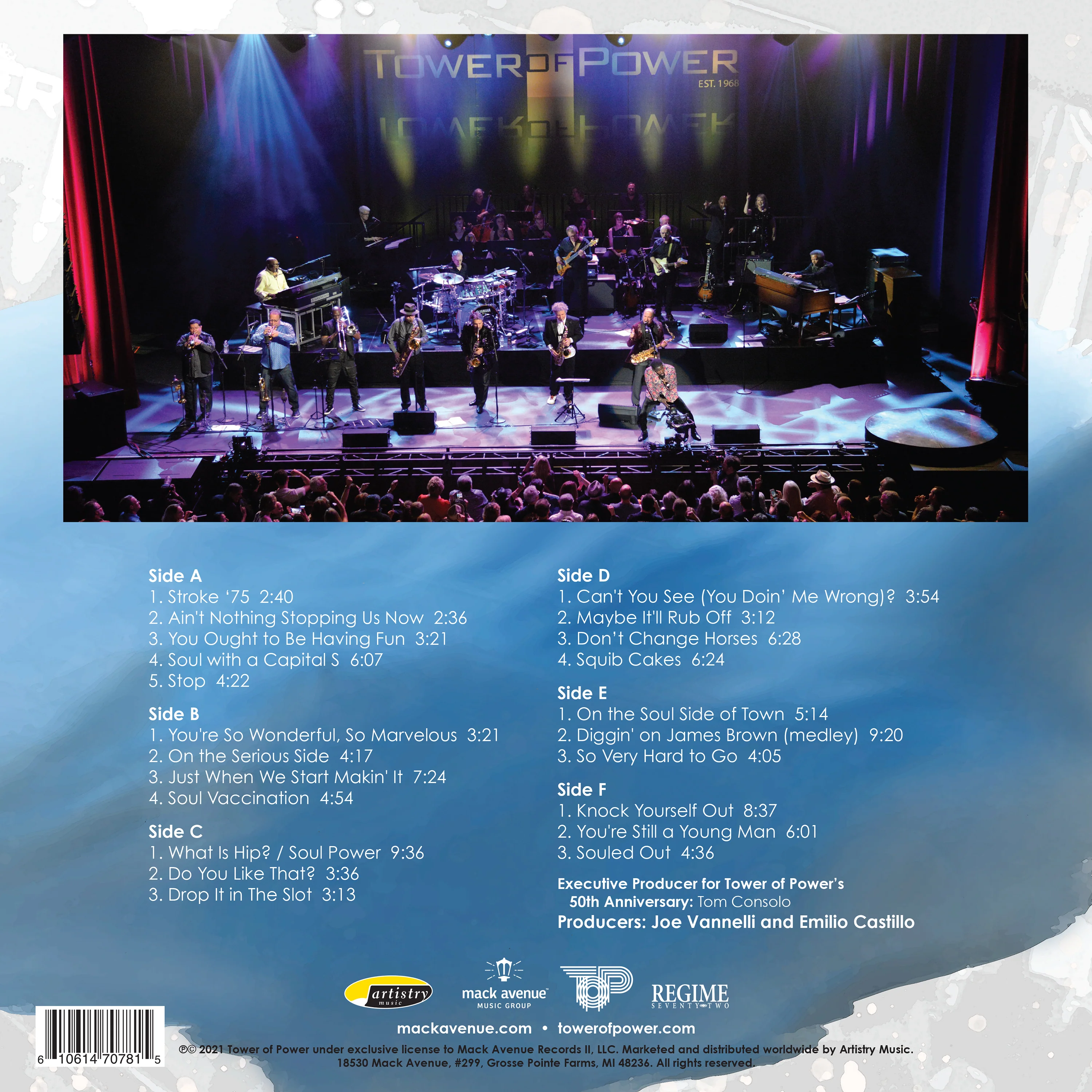 Tower of Power - 50 Years of Funk & Soul: Live at the Fox Theater – Oakland, CA – June 2018 - Image 5