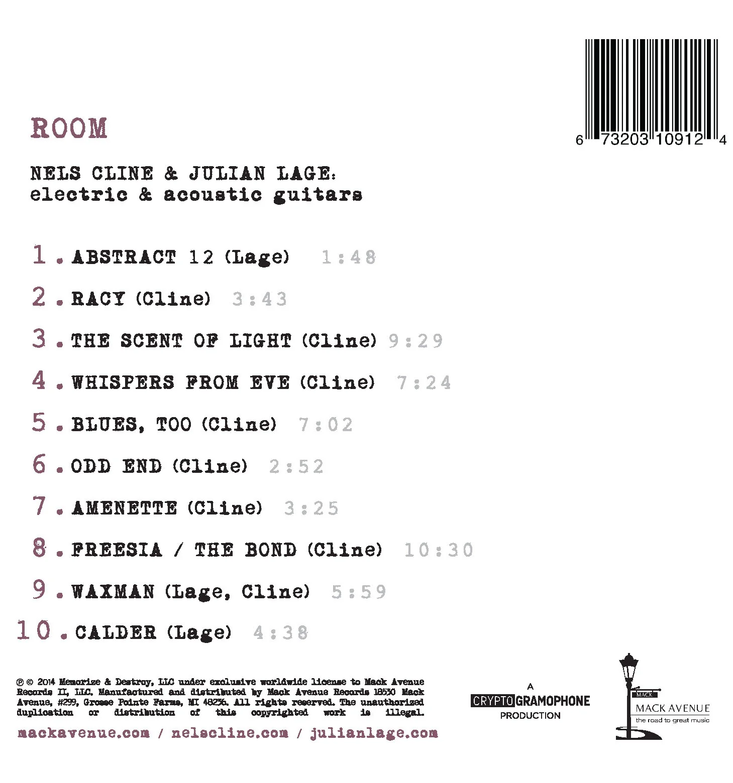Nels Cline & Julian Lage - Room - Image 3
